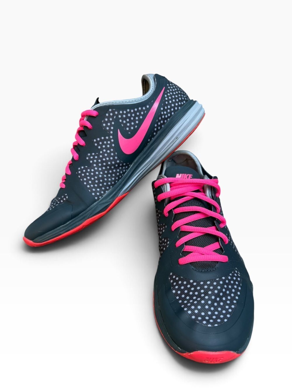 Nike Dual Fusion TR 3 Women's Cross-Training Gray/Pink 704941-002 Sz 9.5